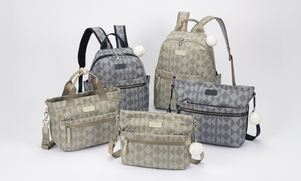 涼やかな印象の素材を採用